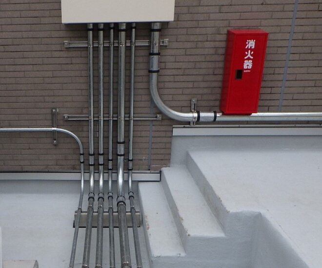 吹田市立山田ふれあい文化センターの設備工事写真